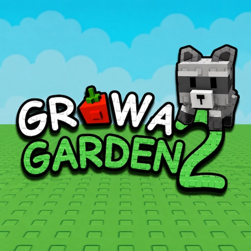 Grow a Garden 2 Logo Blur