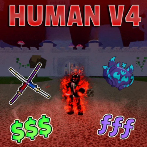 🔥 FULL Human v4 Account + maybe KITSUNE Fruit 👀 (READ DESCRIPTION)