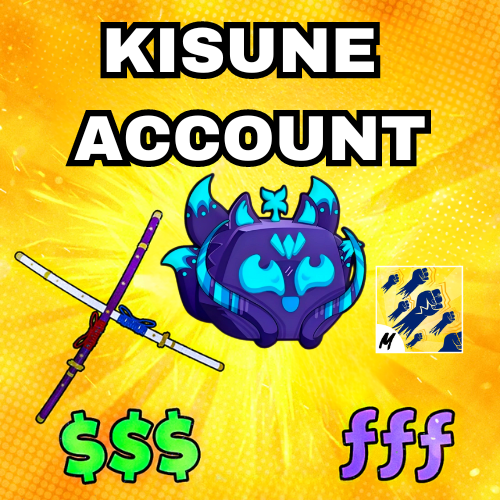 🔥 OP KITSUNE 🔥 BLOX FRUITS ACCOUNT